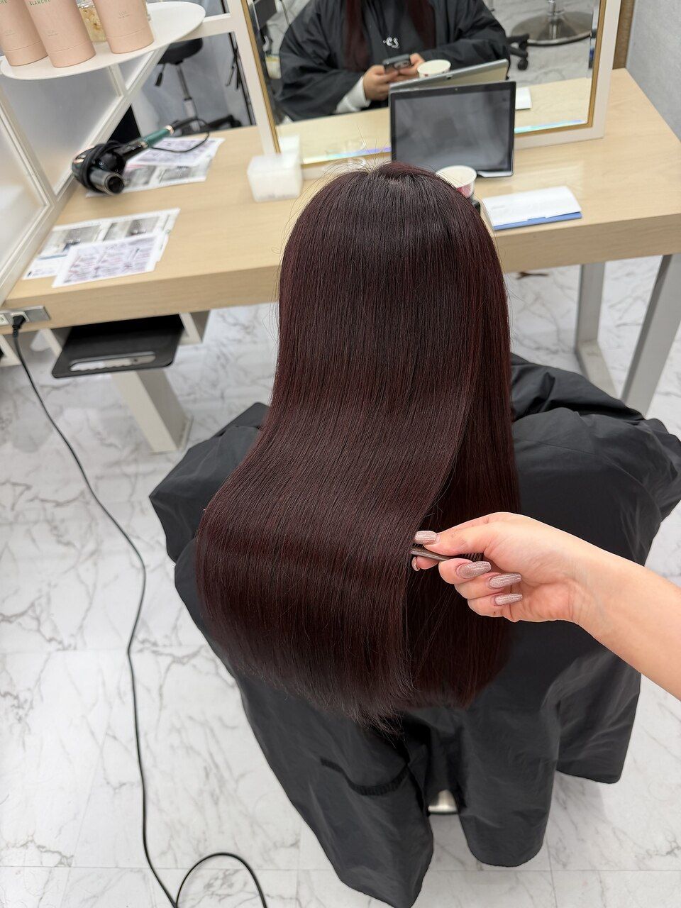 ちあきが担当したヘアデザイン 1